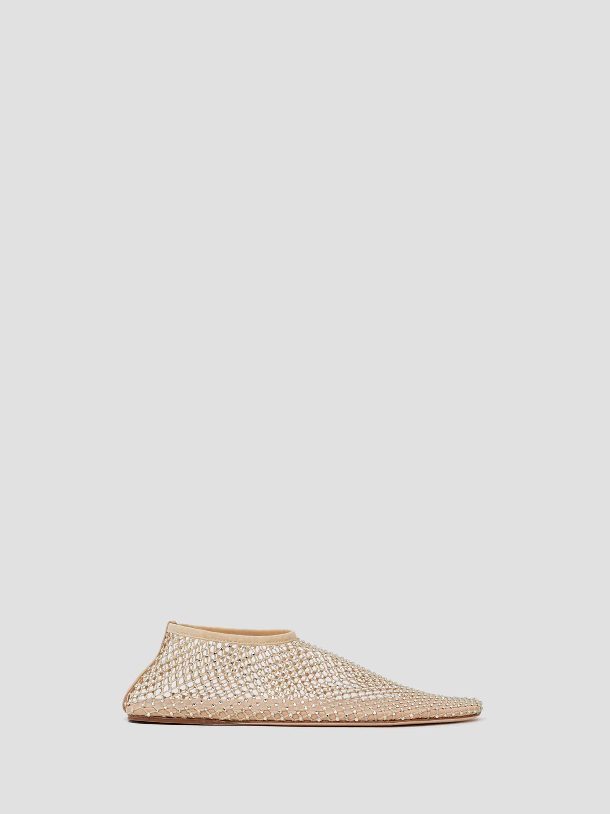 Image of Flats. Productname: Christopher Esber Minette Flat in Butter colour by brand - Christopher Esber