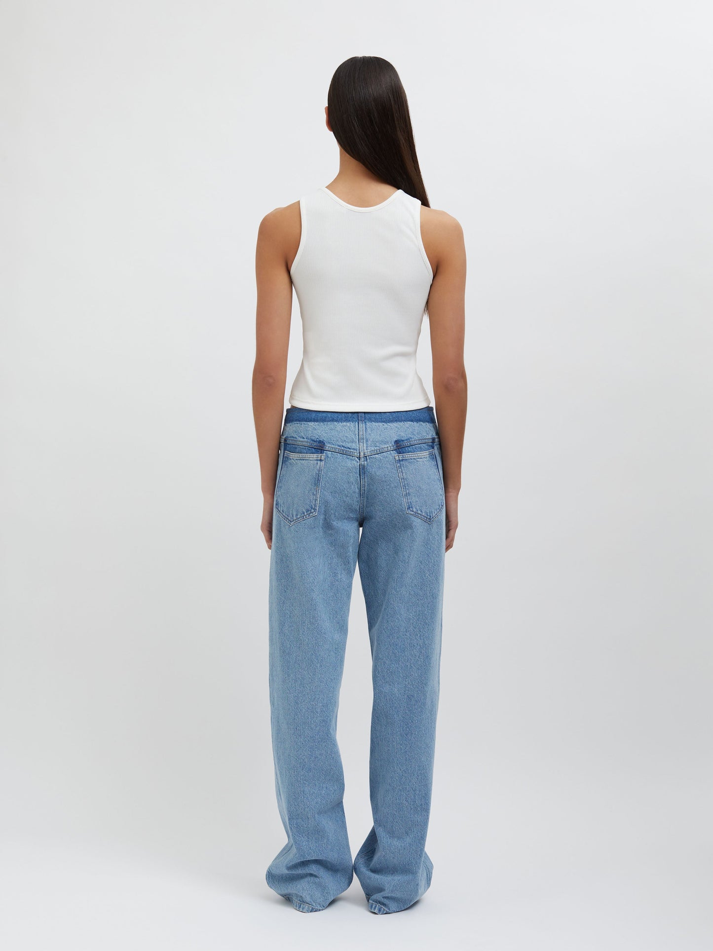 Christopher Esber Open Twist Tank (White)