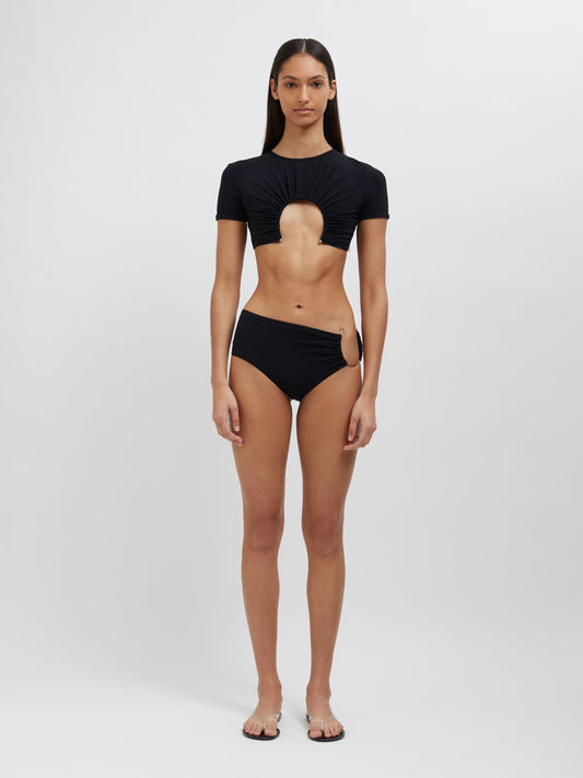 Image of Swimwear. Productname: Embargo U Prong Brief in Black colour by brand - Embargo