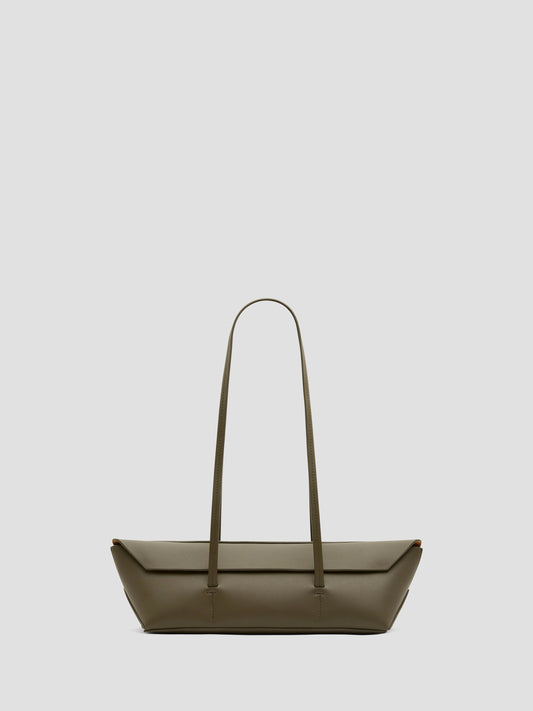 Image of Bags. Productname: Christopher Esber Gondola Mini Tote in Khaki colour by brand - Christopher Esber