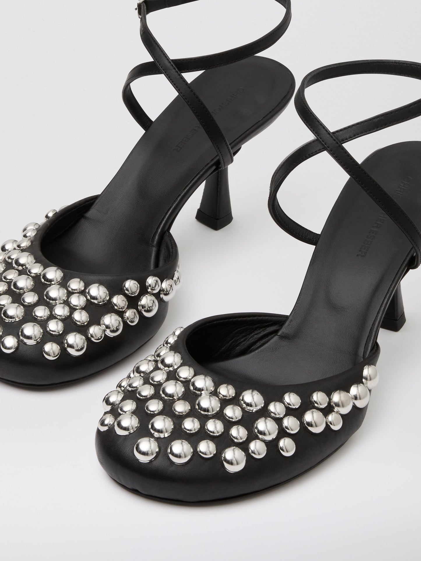 Embargo Hayden Studded Heel (Black)