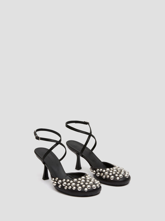 Embargo Hayden Studded Heel (Black)