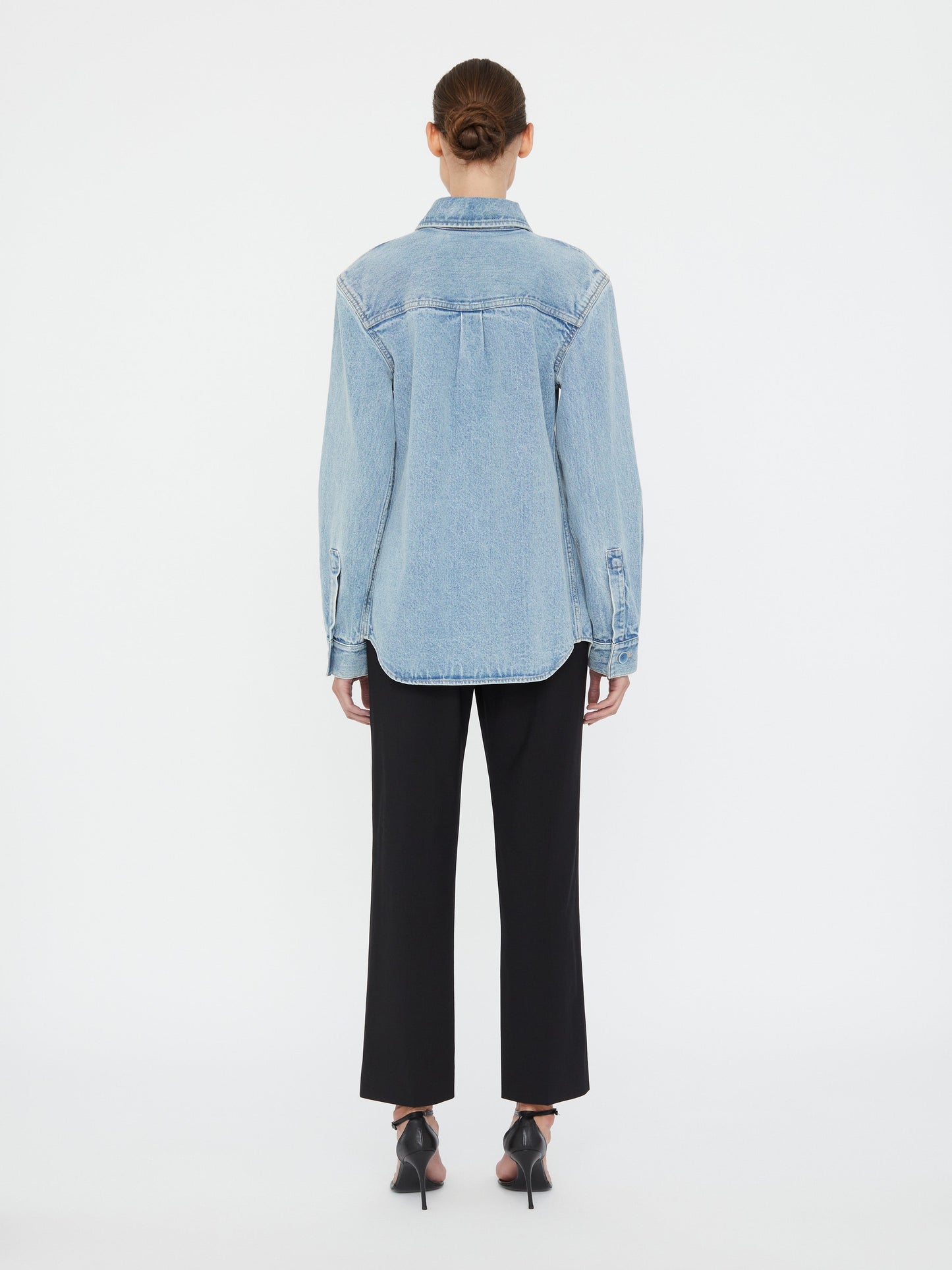 Christopher Esber Denim Floating Tab (Shirt)