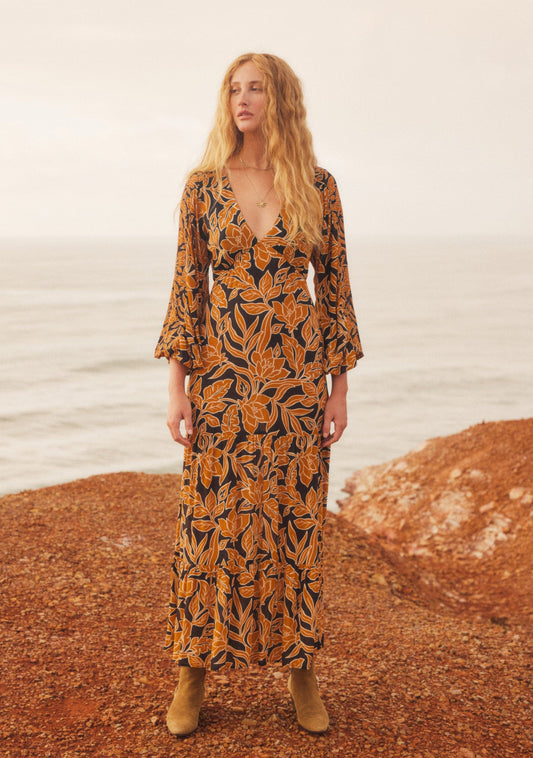 Image of Dresses. Productname: Auguste The Label Clovette Maxi Dress in Black colour by brand - Auguste The Label