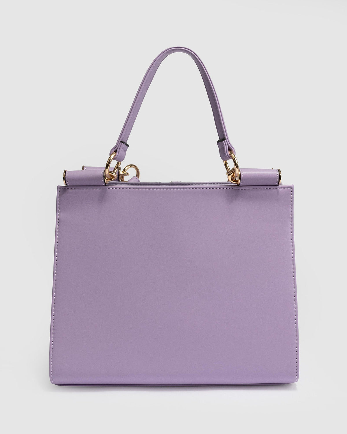 Colette by Colette Hayman Stephanie Diamond Square Tote (Purple)