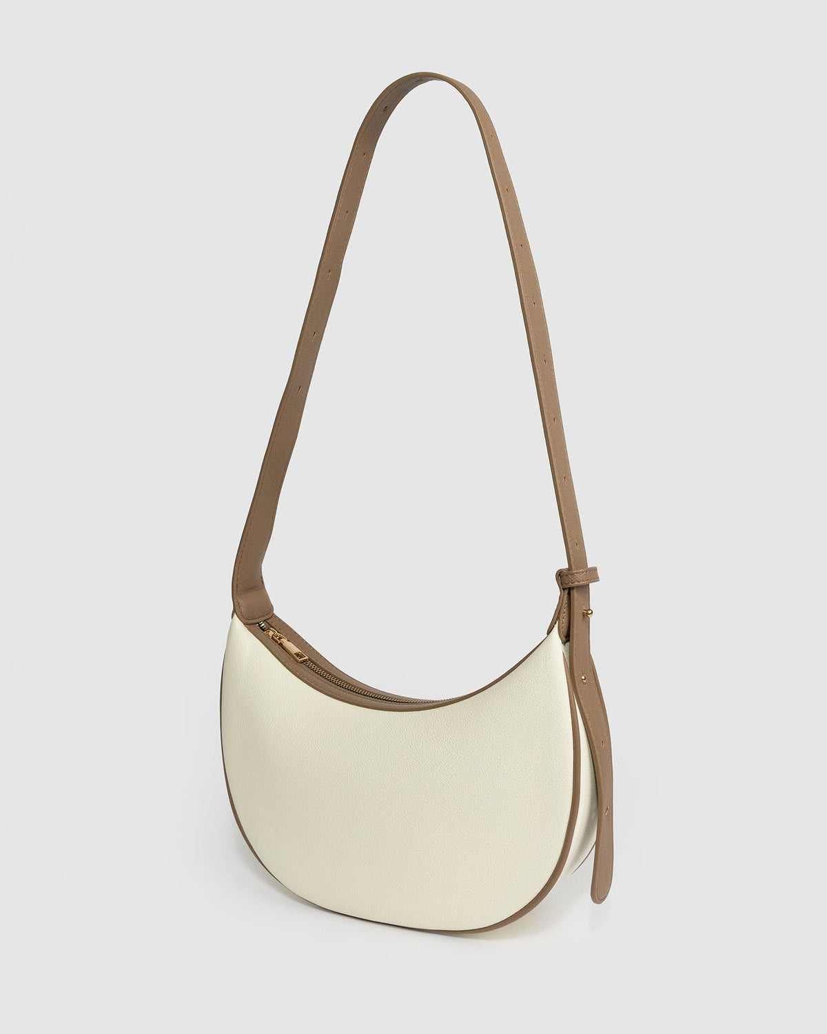 Colette by Colette Hayman Carla Crescent Top Handle Bag (White)