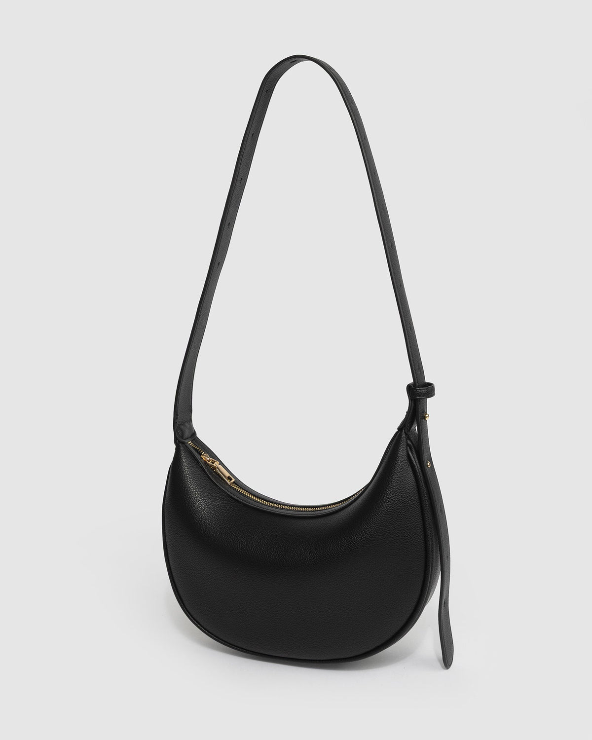 Colette by Colette Hayman Carla Crescent Top Handle Bag (Black)