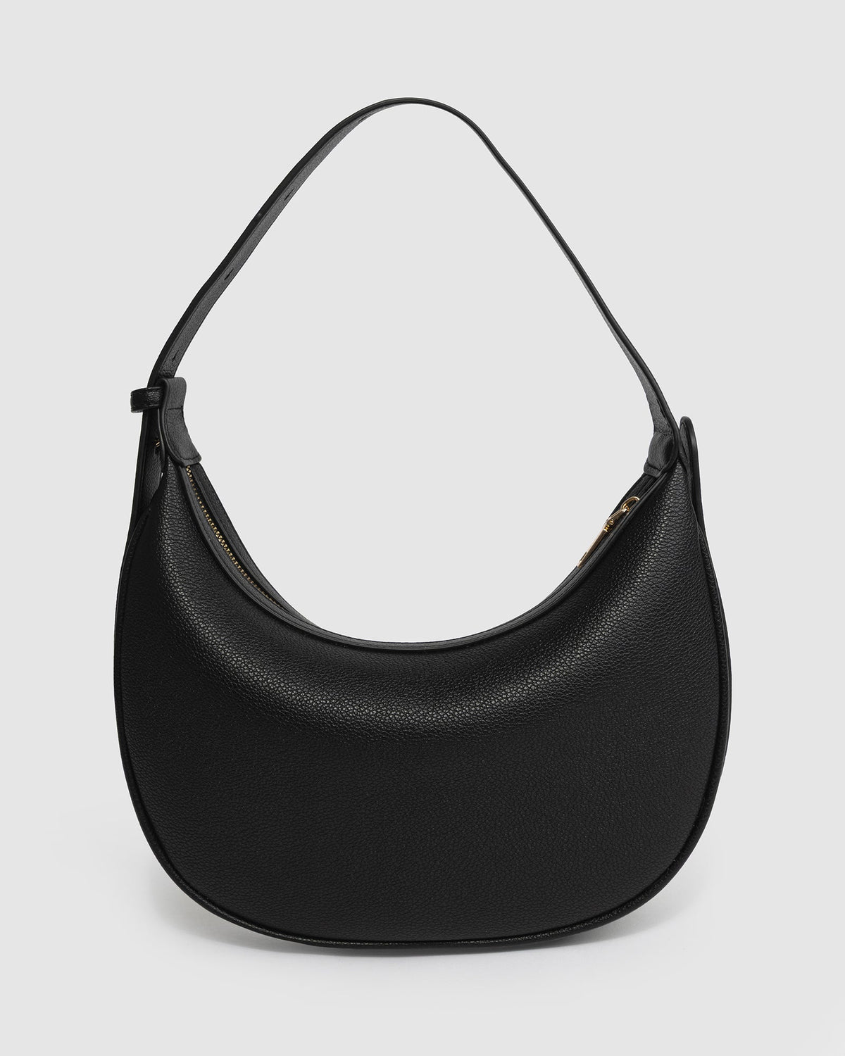 Colette by Colette Hayman Carla Crescent Top Handle Bag (Black)