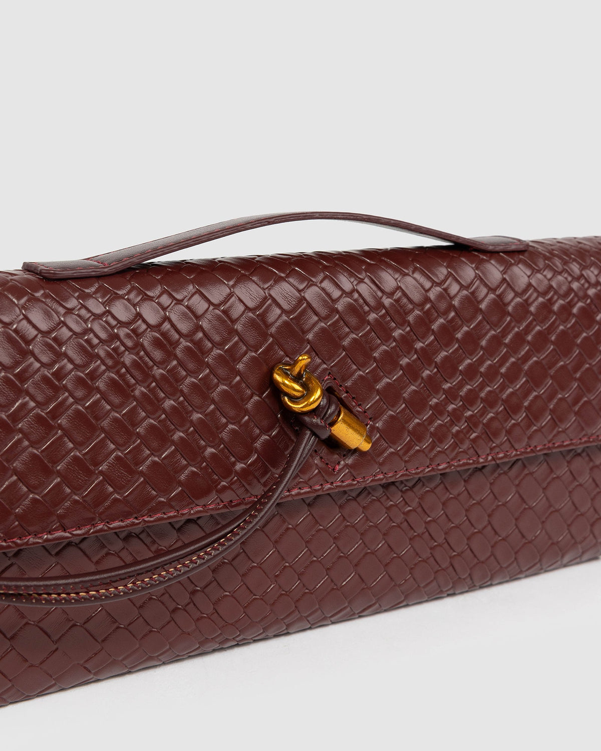 Colette by Colette Hayman Gigi Top Handle Clutch (Red)