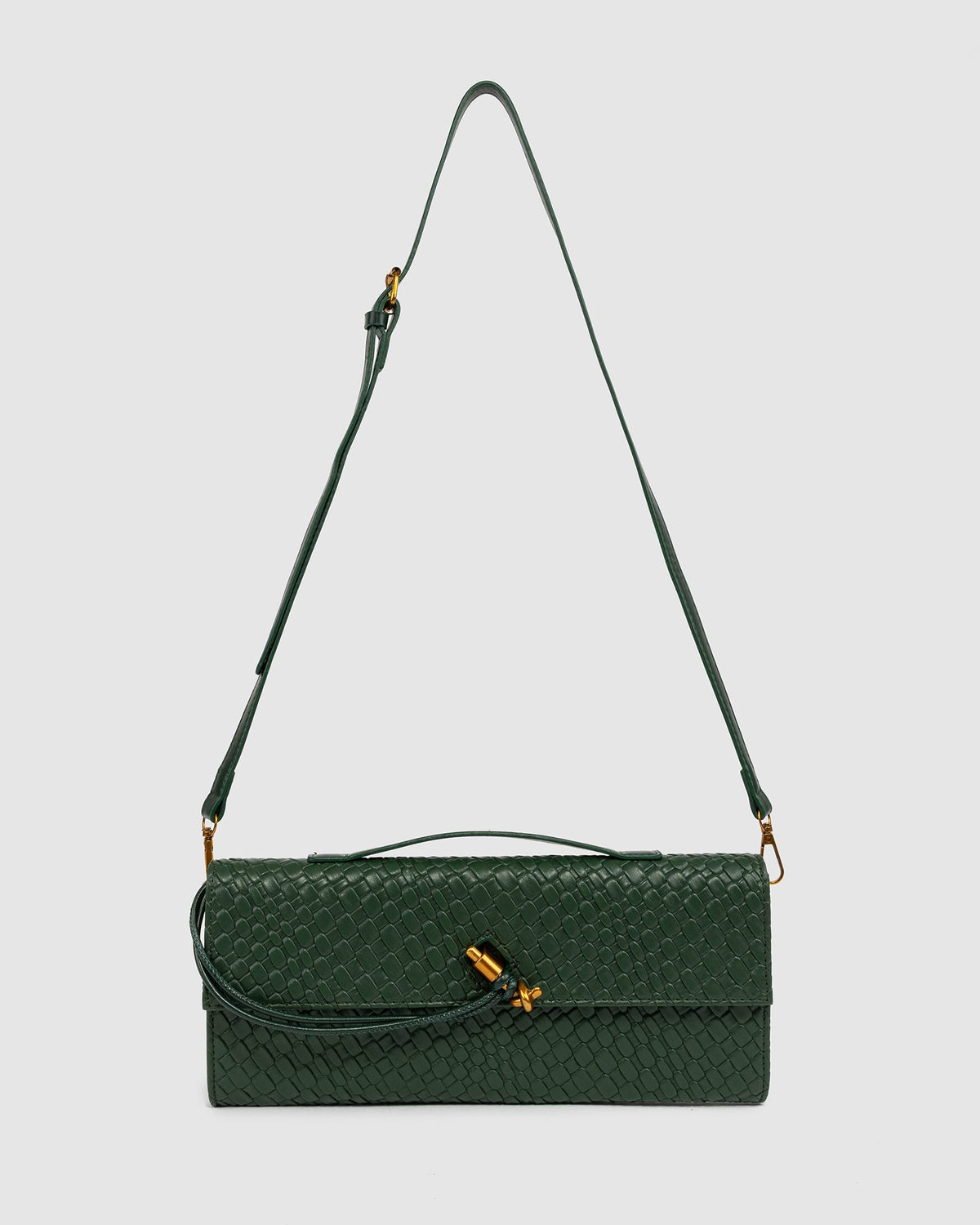 Colette by Colette Hayman Gigi Top Handle Clutch (Olive)