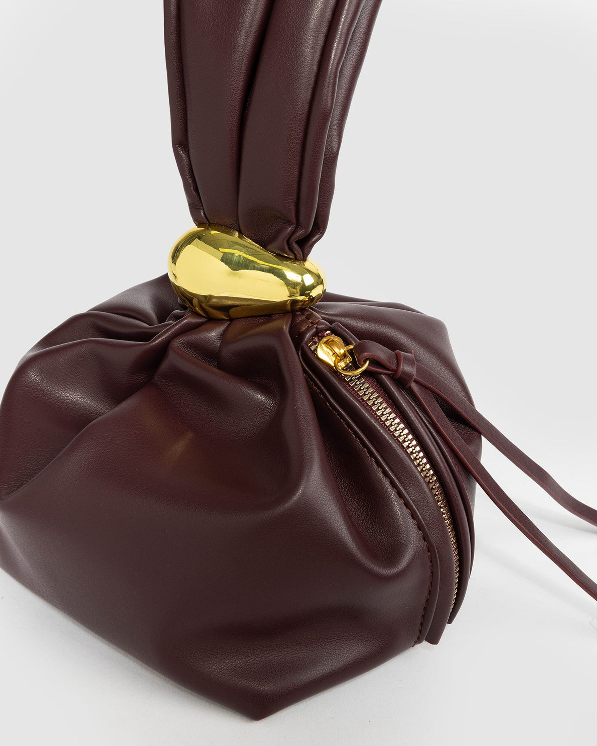 Colette by Colette Hayman Lena Pouch Top Handle Bag (Burgundy)
