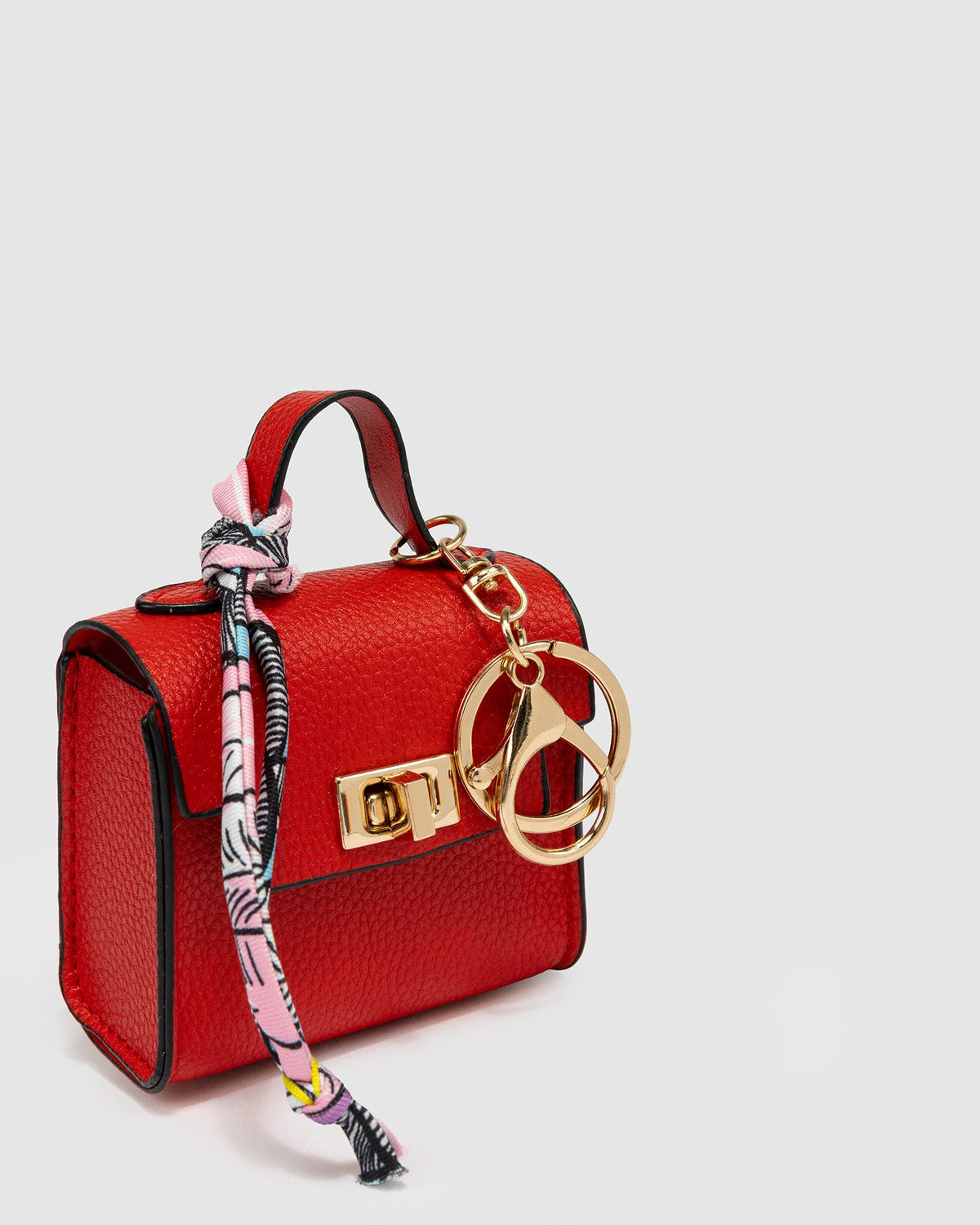 Image of Accessories. Product name - So Sweet Bag Charm Red in Red colour by brand - Colette by Colette Hayman