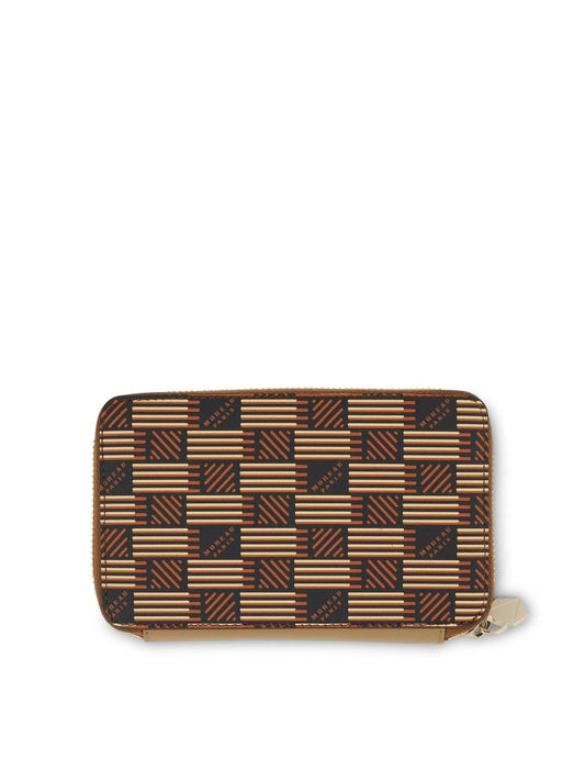 MOREAU Continental Zip Wallet (Brown)