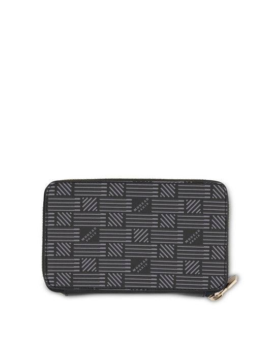 MOREAU Continental Zip Wallet (Black)