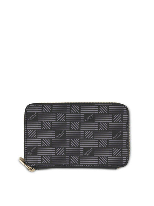 Image of Wallets & Money Clips. Productname: MOREAU Continental Zip Wallet in Black colour by brand - MOREAU