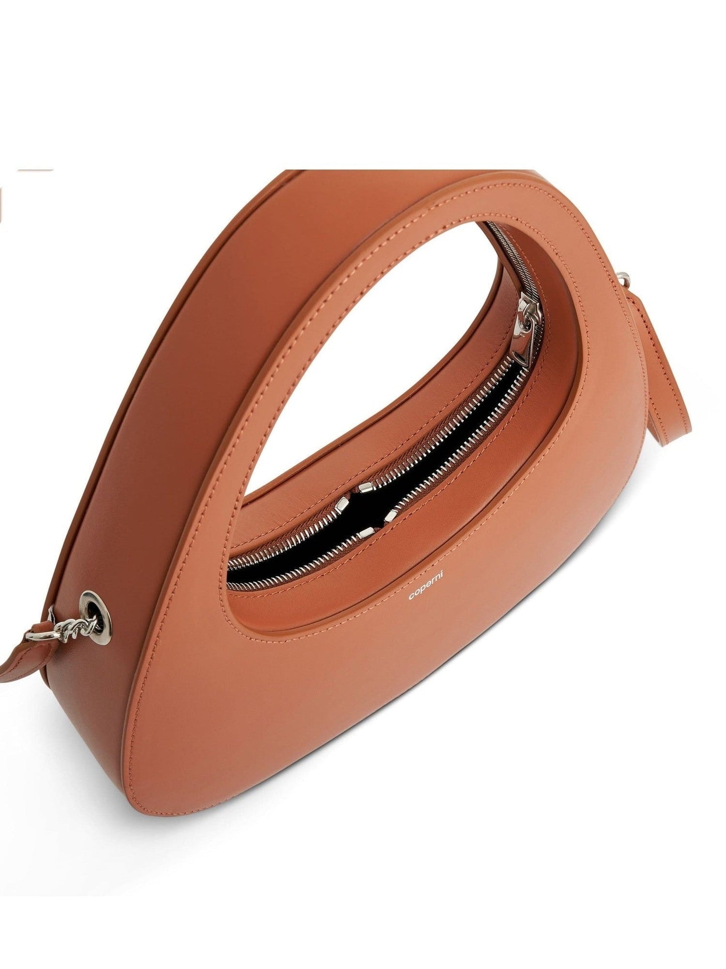 COPERNI Crossbody Baguette Swipe Bag (White)