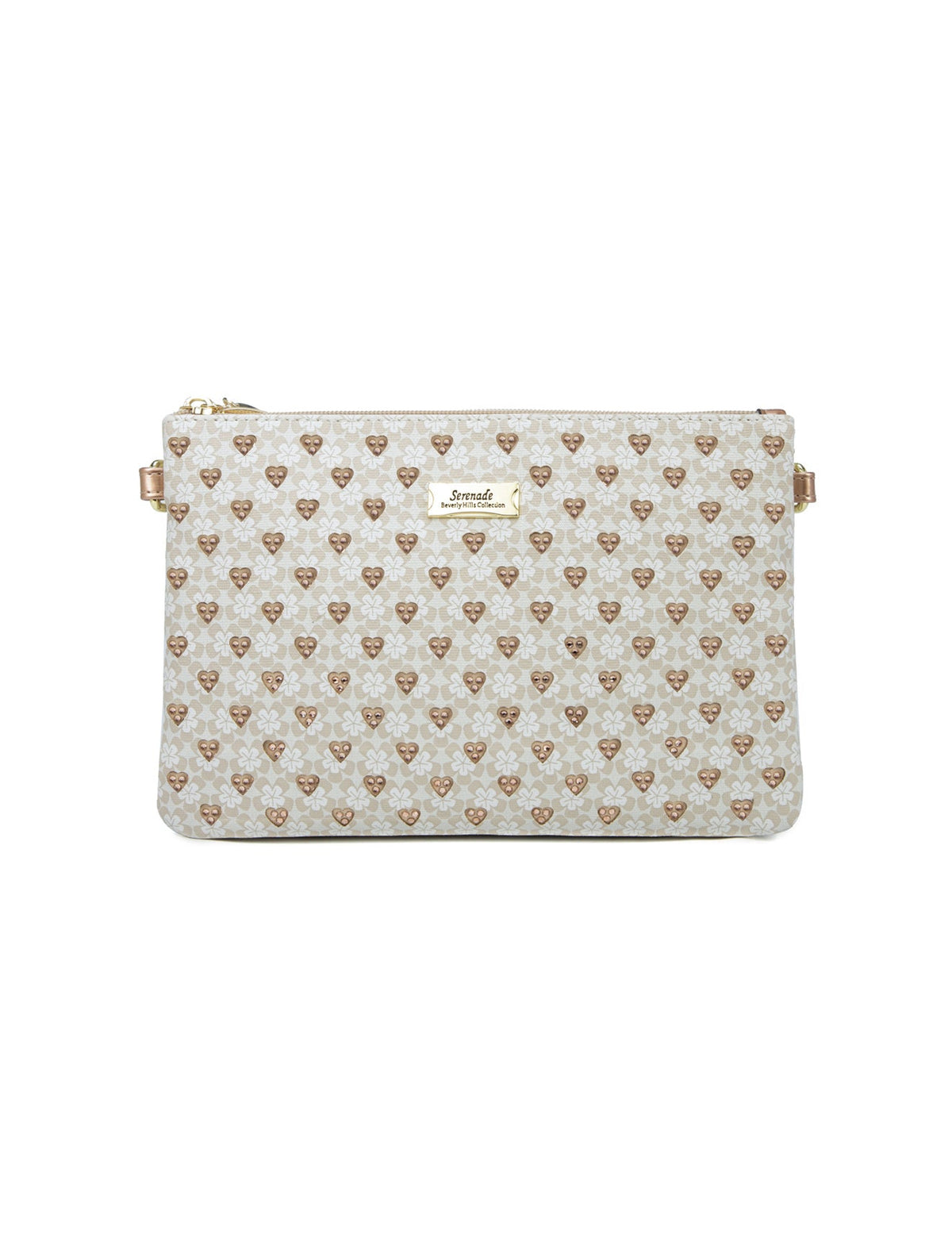DYLAN VEGAN CROSS BODY BAG- CP17-1010-BEI