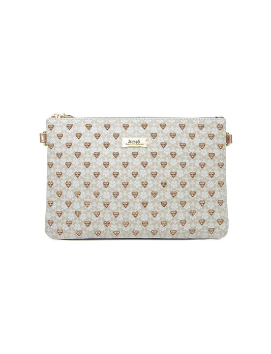 DYLAN VEGAN CROSS BODY BAG- CP17-1010-BEI