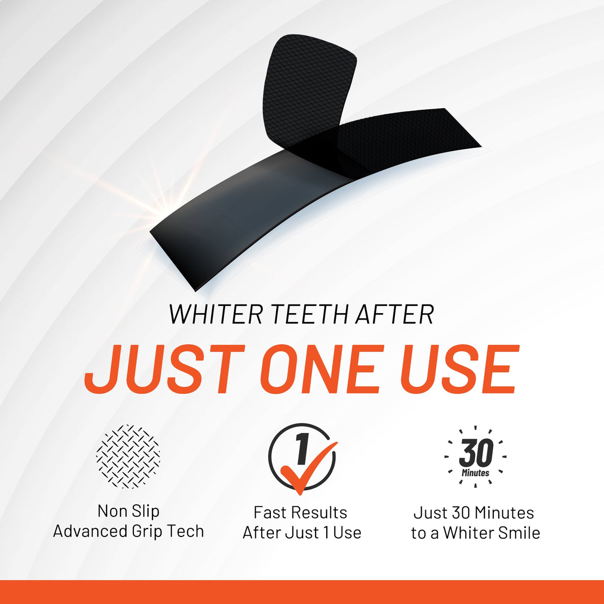 White Glo Activated Charcoal Deep Stain Remover Whitening Strips