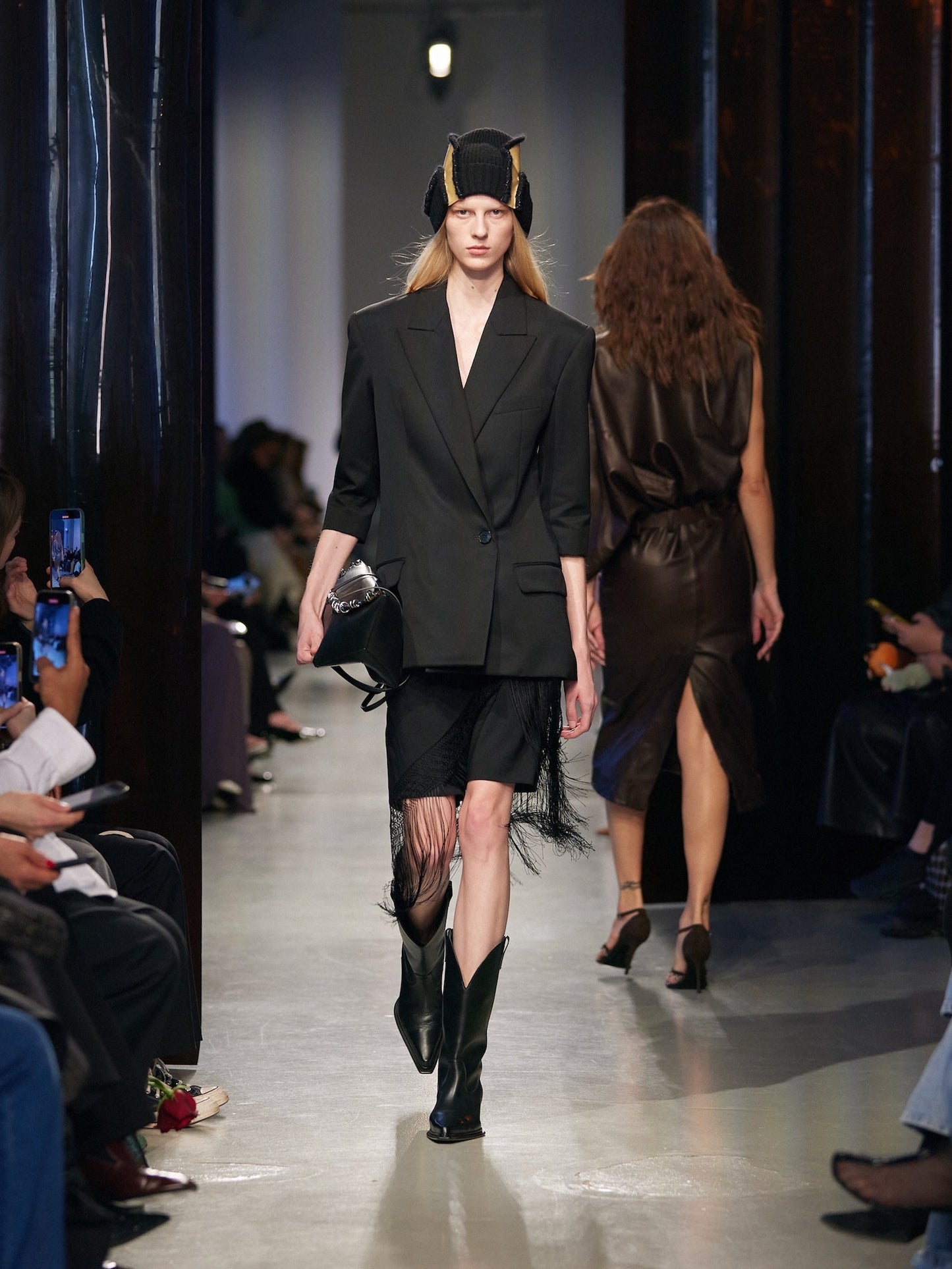 CHRISTOPHER ESBER Unravel Macrame Wrap Short (Black)
