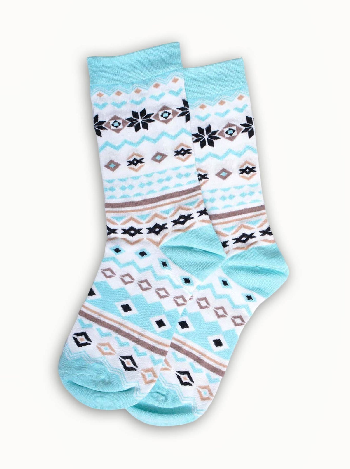 Cake Printed Crew Socks (Animal)