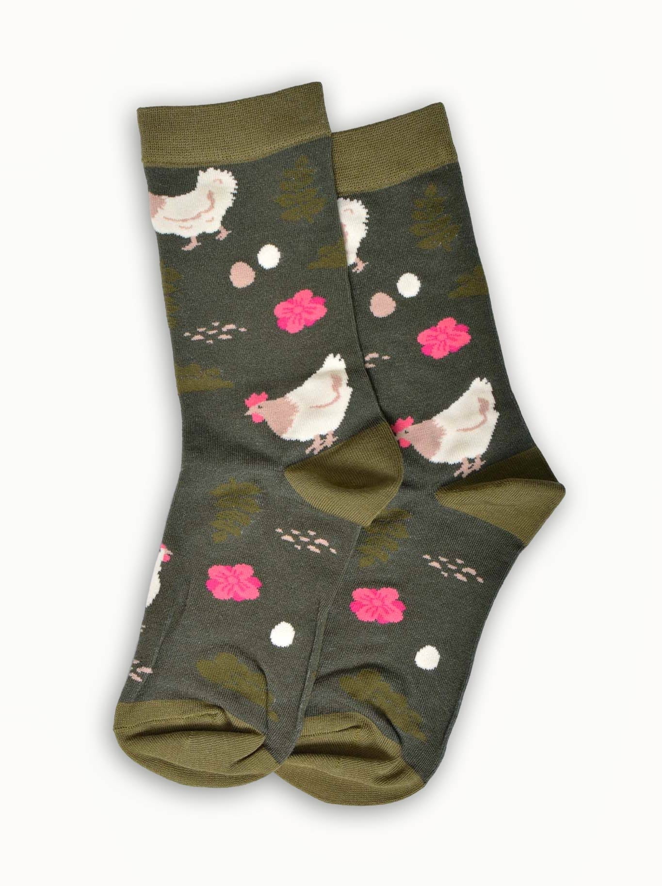 CAKE PRINTED CREW SOCKS (Animal)