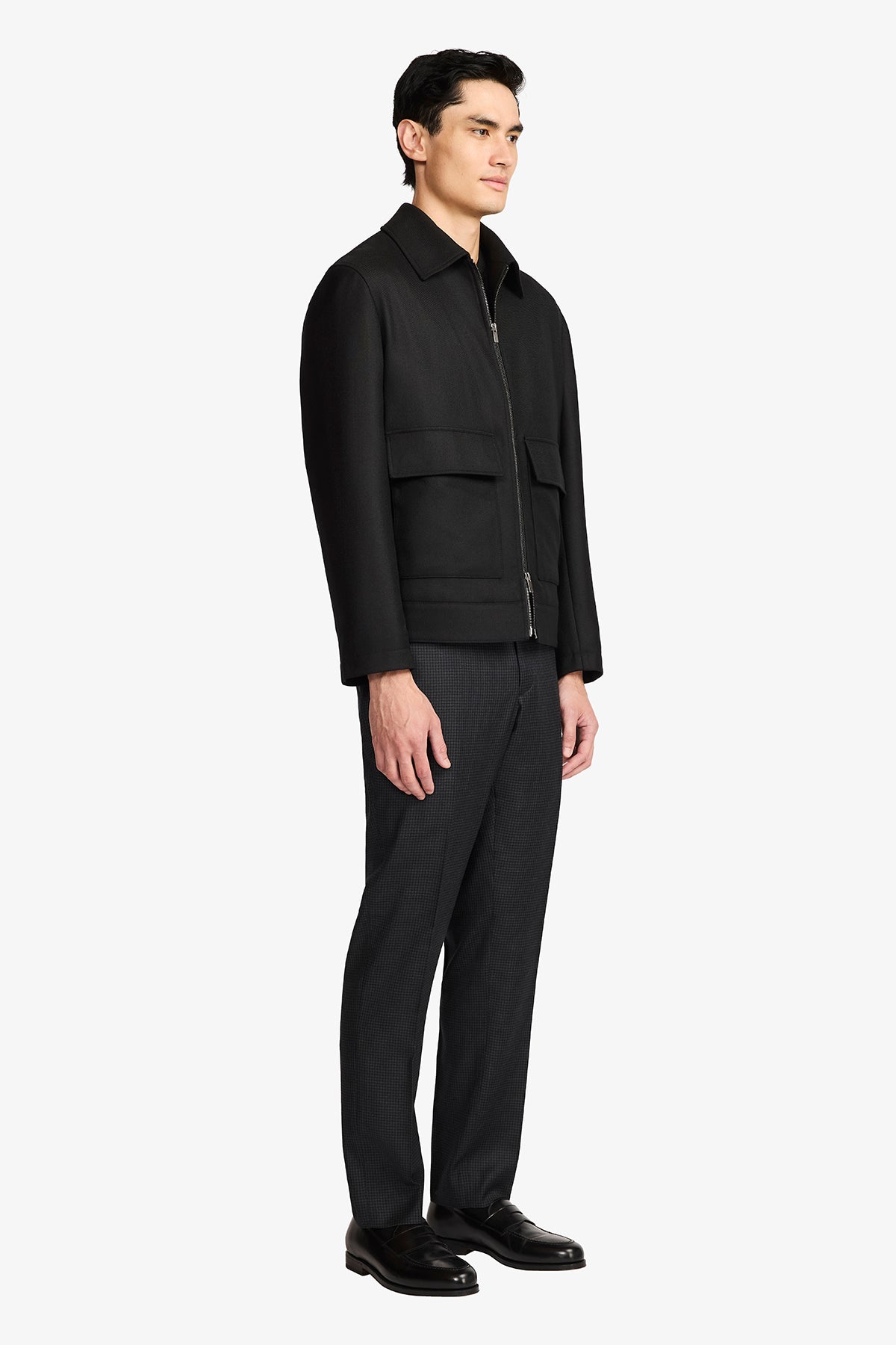 Anthony Squires Calder Wool In Prominent (Twill)