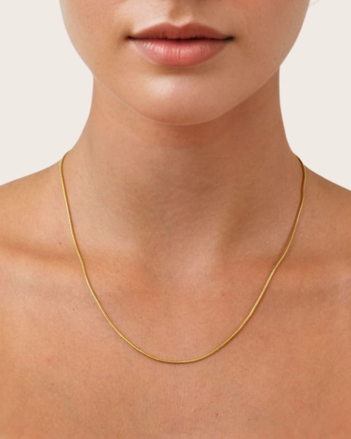 LAVANA Cali Gold Snake Chain Necklace