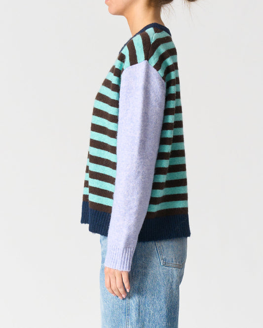 Walnut Melbourne California jumper (Blue Stripe)
