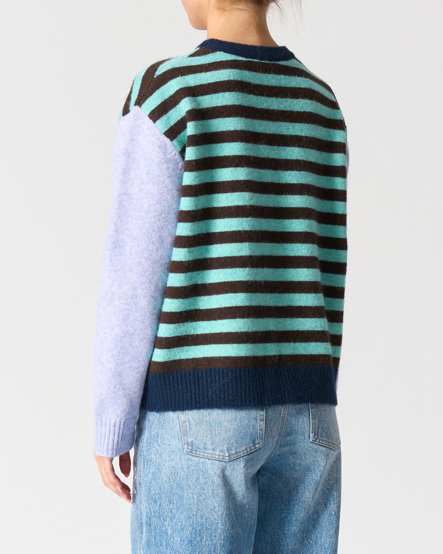 Walnut Melbourne California jumper (Blue Stripe)