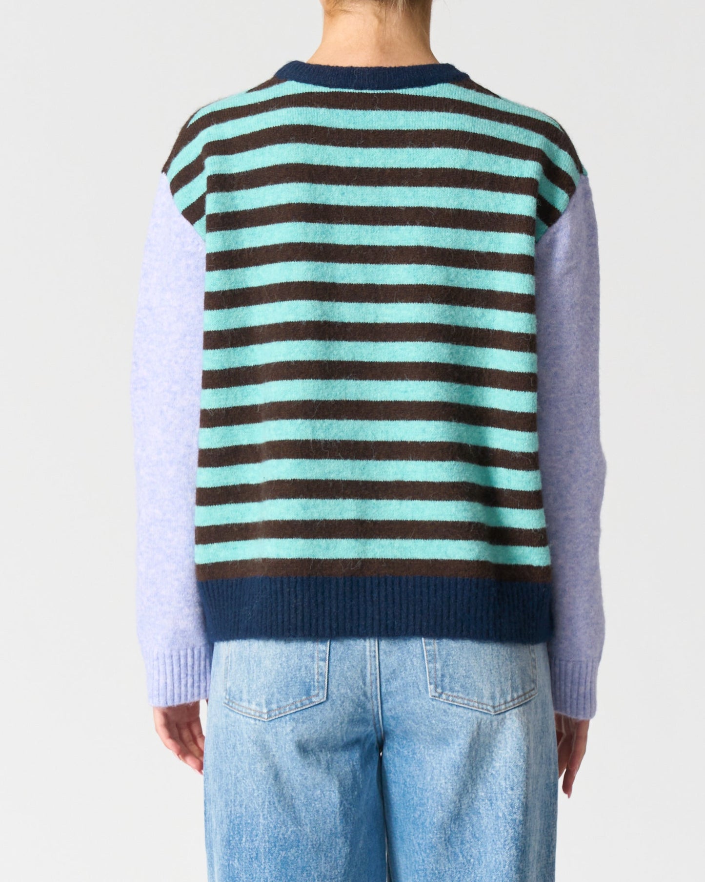 Walnut Melbourne California jumper (Blue Stripe)