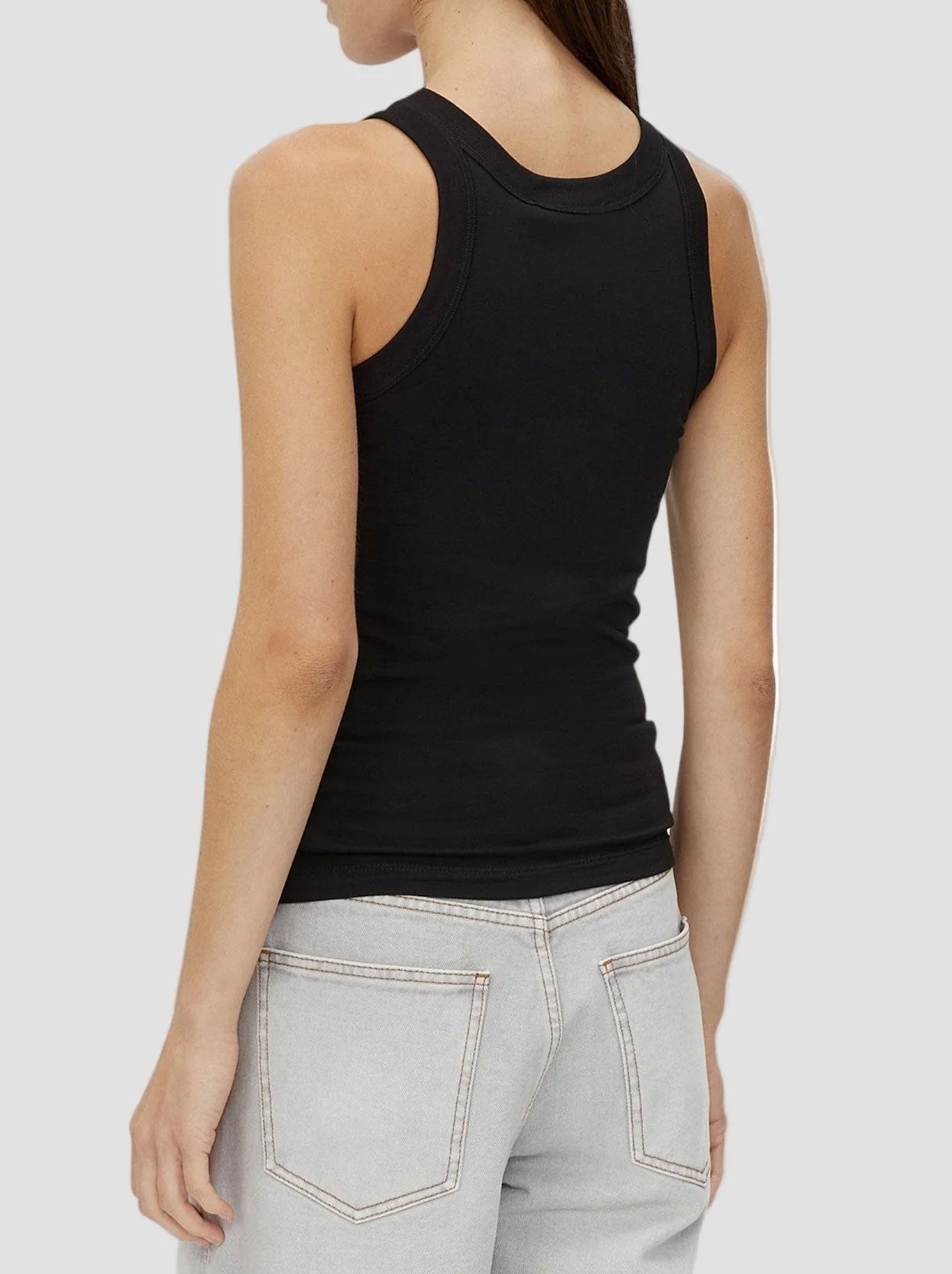 CAMILLA AND MARC ARCHIE MONOGRAM TANK (Black)