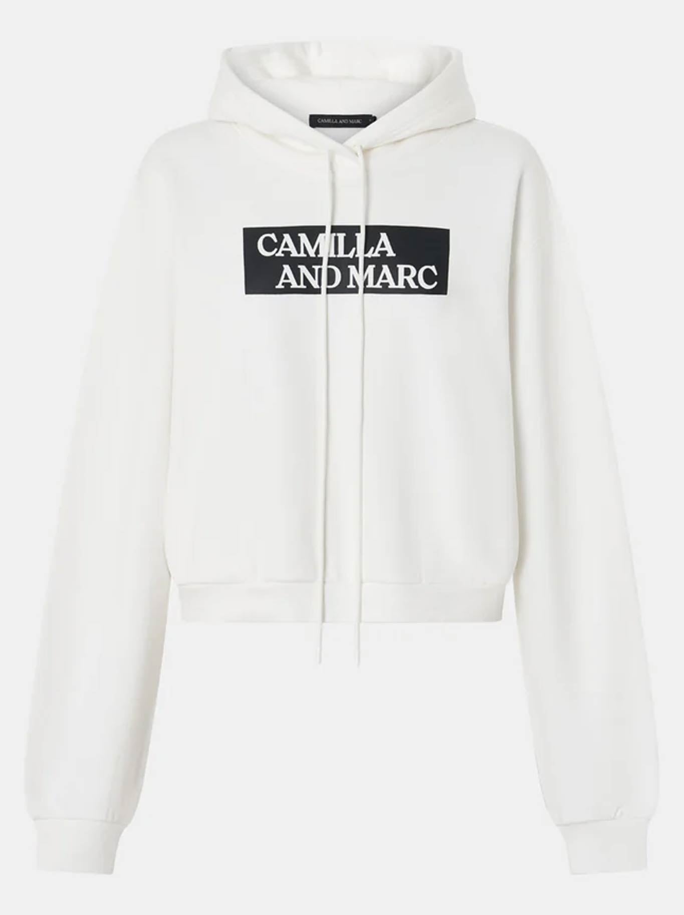 CAMILLA AND MARC CARMONT GRAPHIC HOODIE (Soft White)