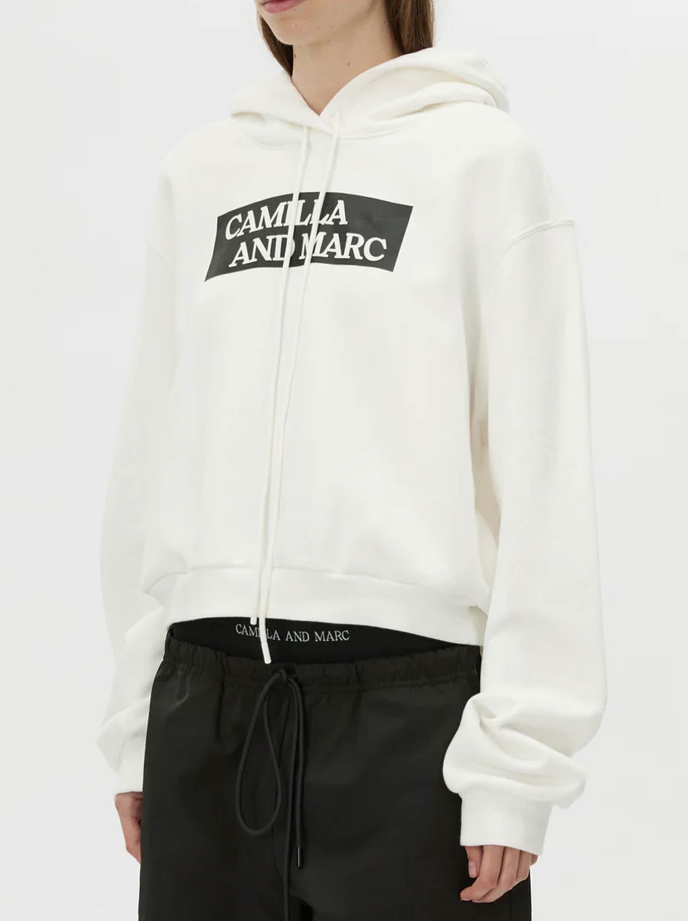 CAMILLA AND MARC CARMONT GRAPHIC HOODIE (Soft White)