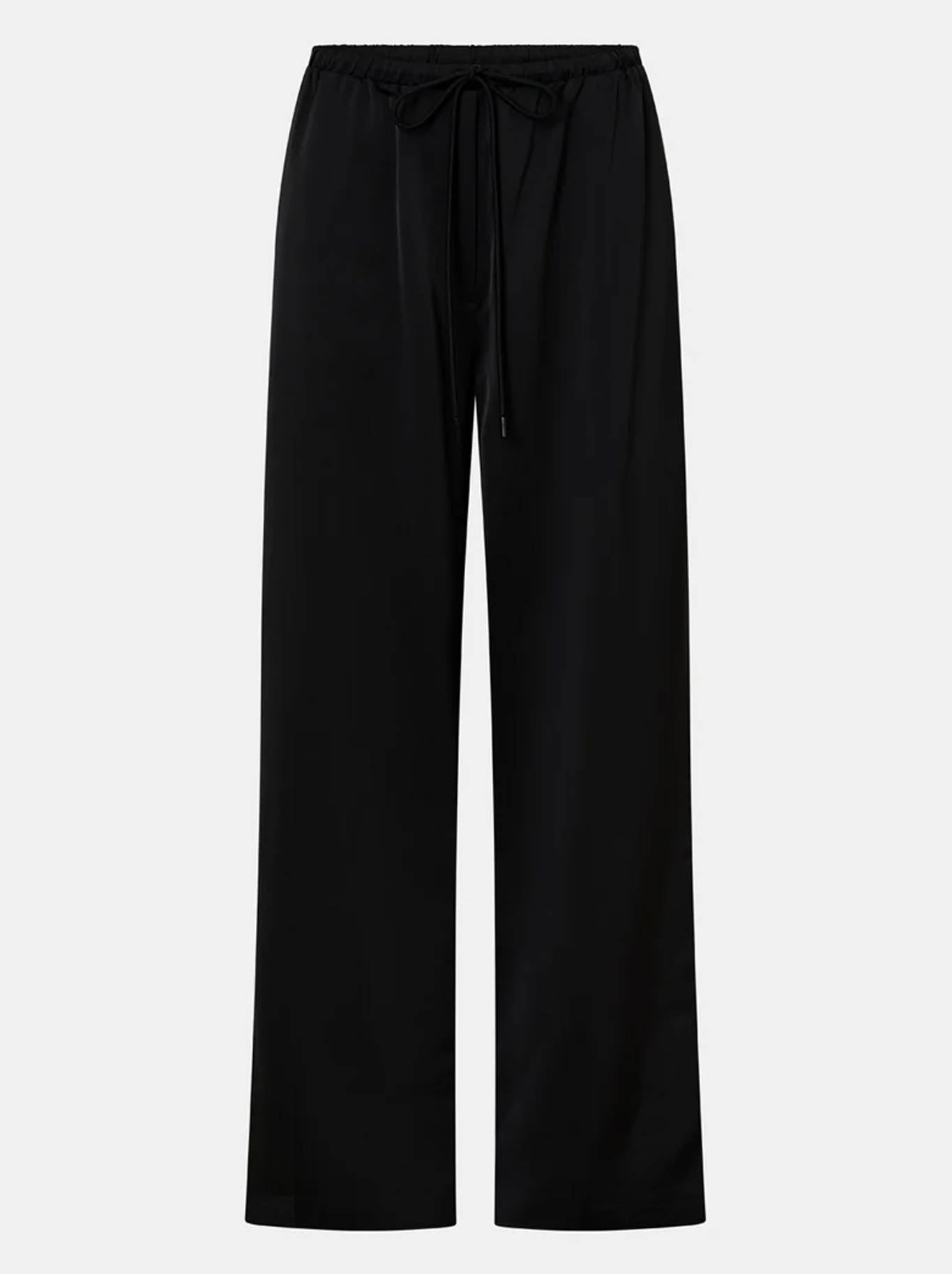 CAMILLA AND MARC GROUND SATIN PANT (Black)