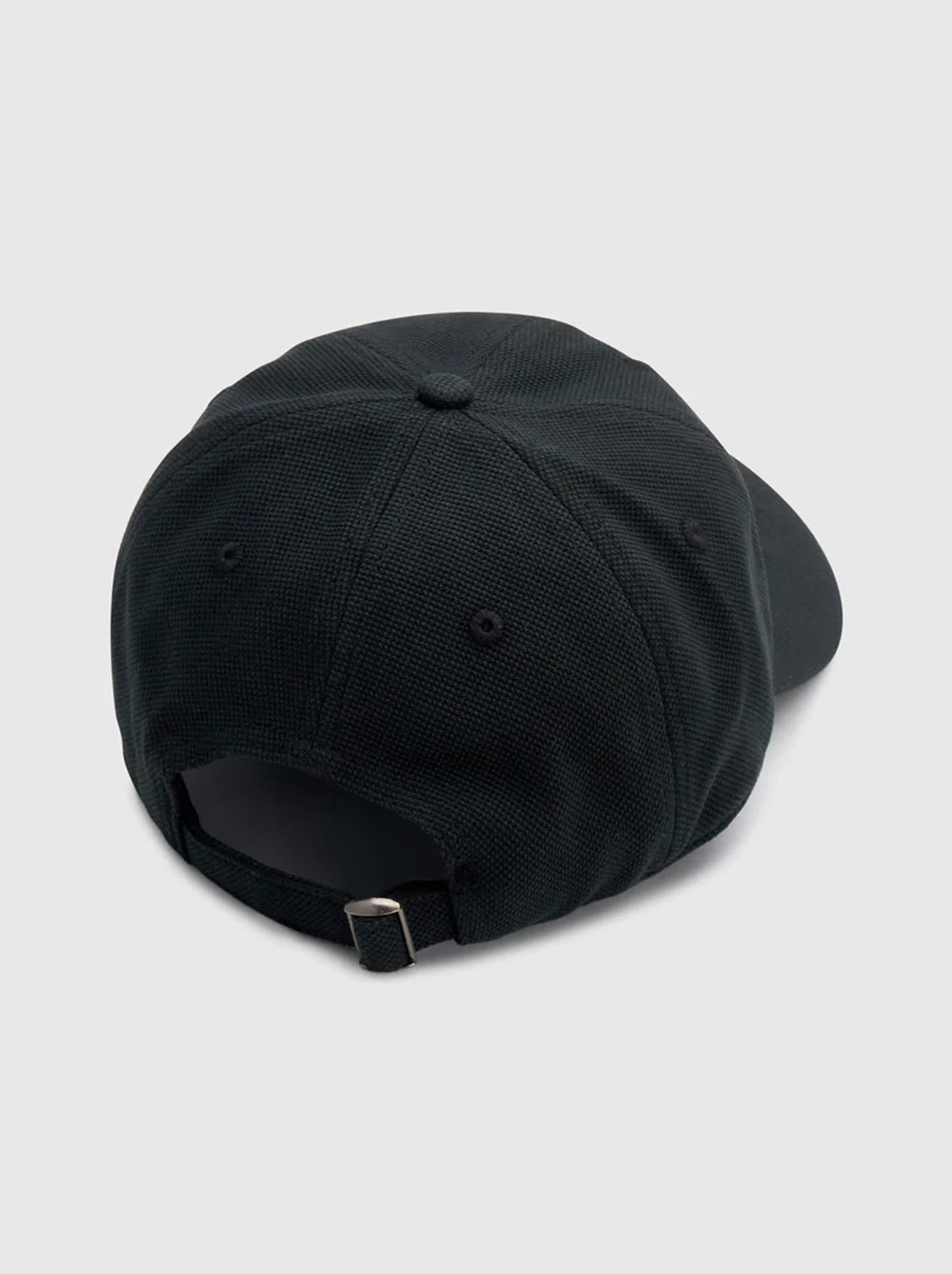 CAMILLA AND MARC ISOLDE EMBROIDERED LOGO CAP (Black White)