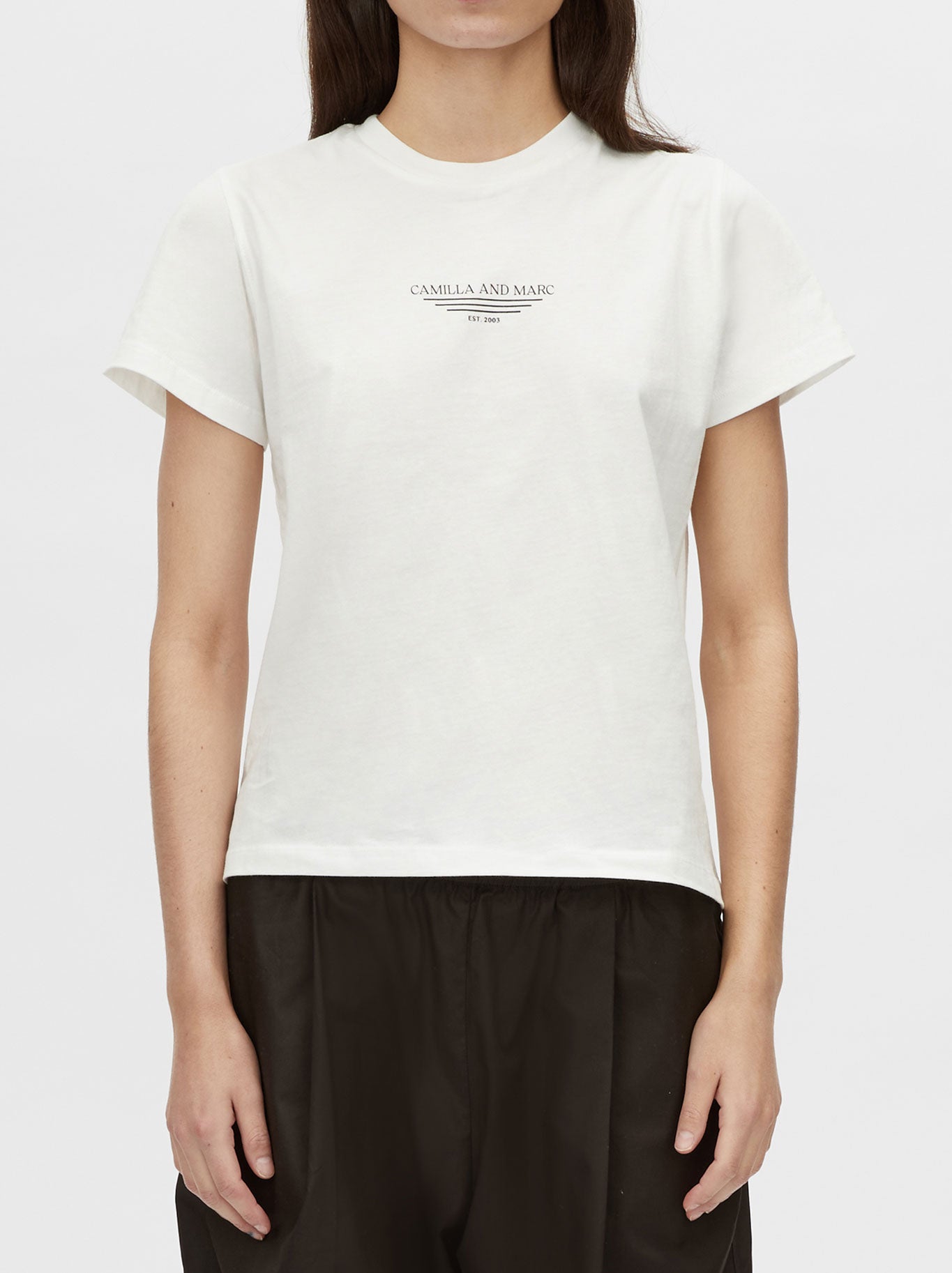 CAMILLA AND MARC JANICE NEAT FIT TEE (Stone)