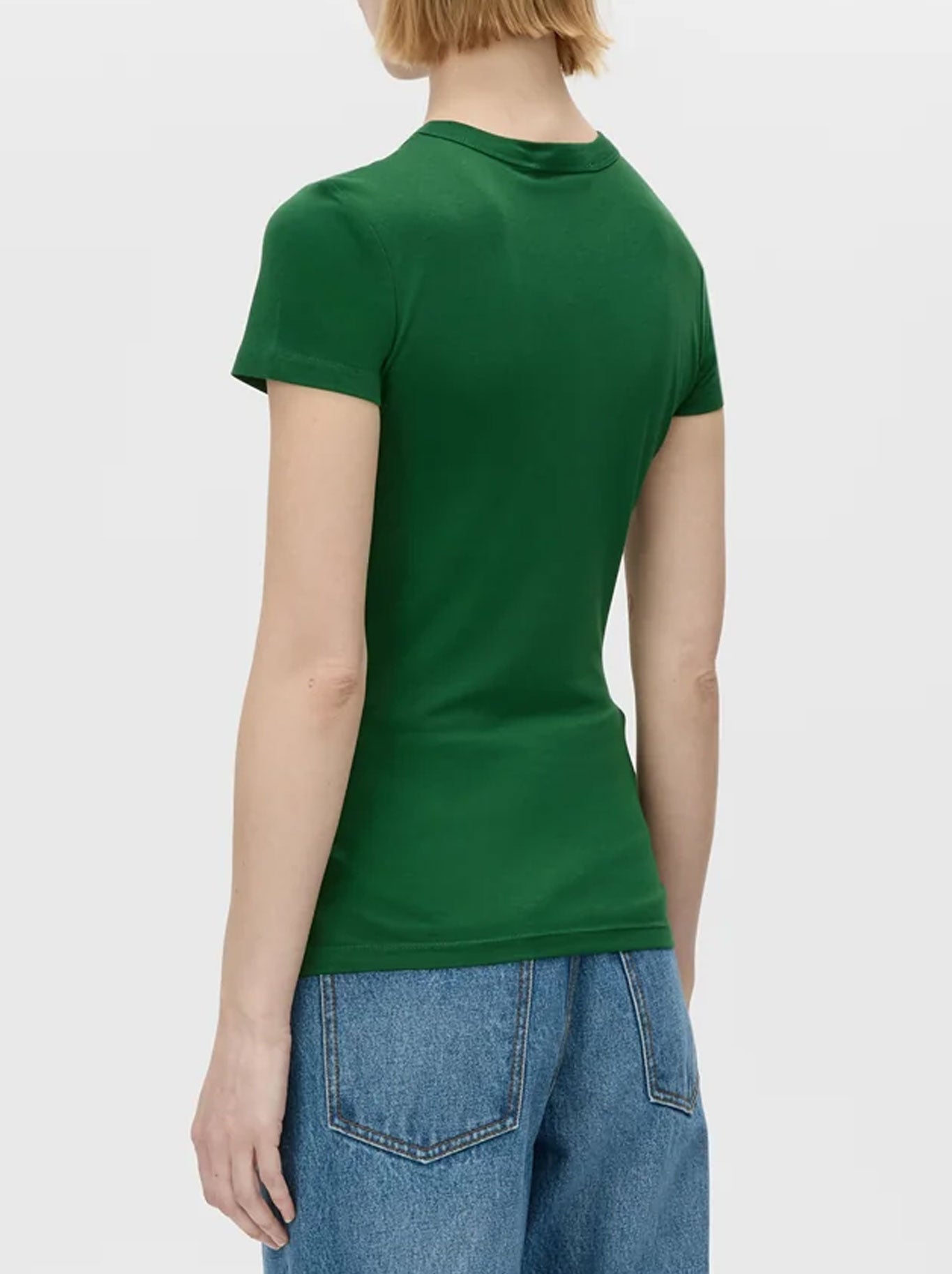 CAMILLA AND MARC SUVERO SLIM FIT LOGO TEE (Forest Green)