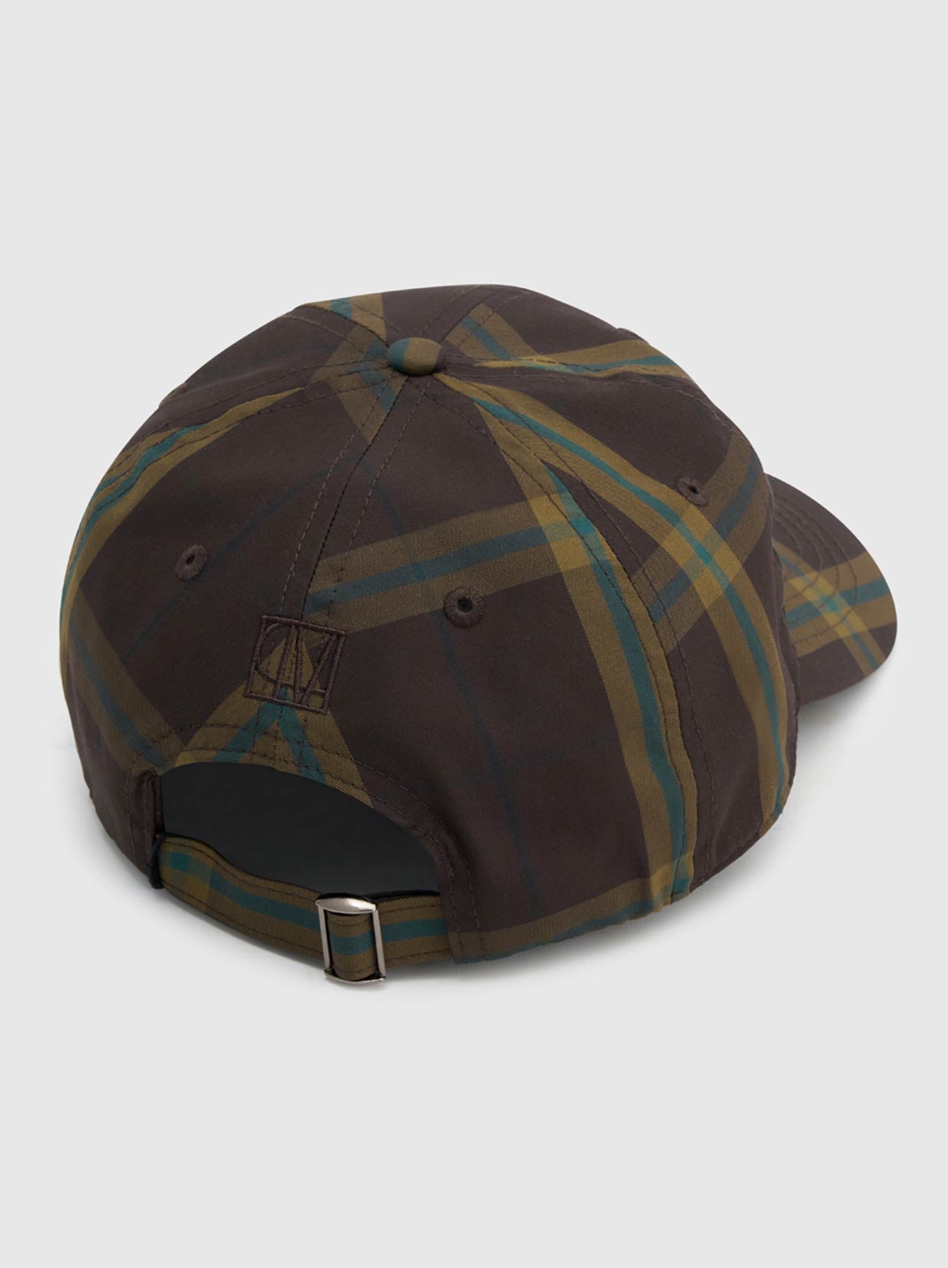CAMILLA AND MARC WINTON CHECK LOGO CAP (Espresso)