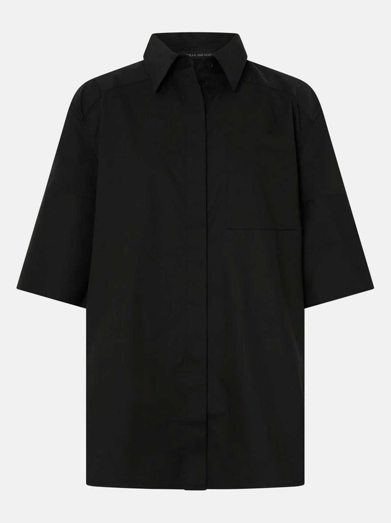 CAMILLA AND MARC WINSLOW SHORT SLEEVE SHIRT (Black)