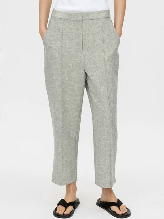 Image of a model wearing Pants. Productname: CAMILLA AND MARC WRIGHT PANT in Green colour by brand - Camilla And Marc
