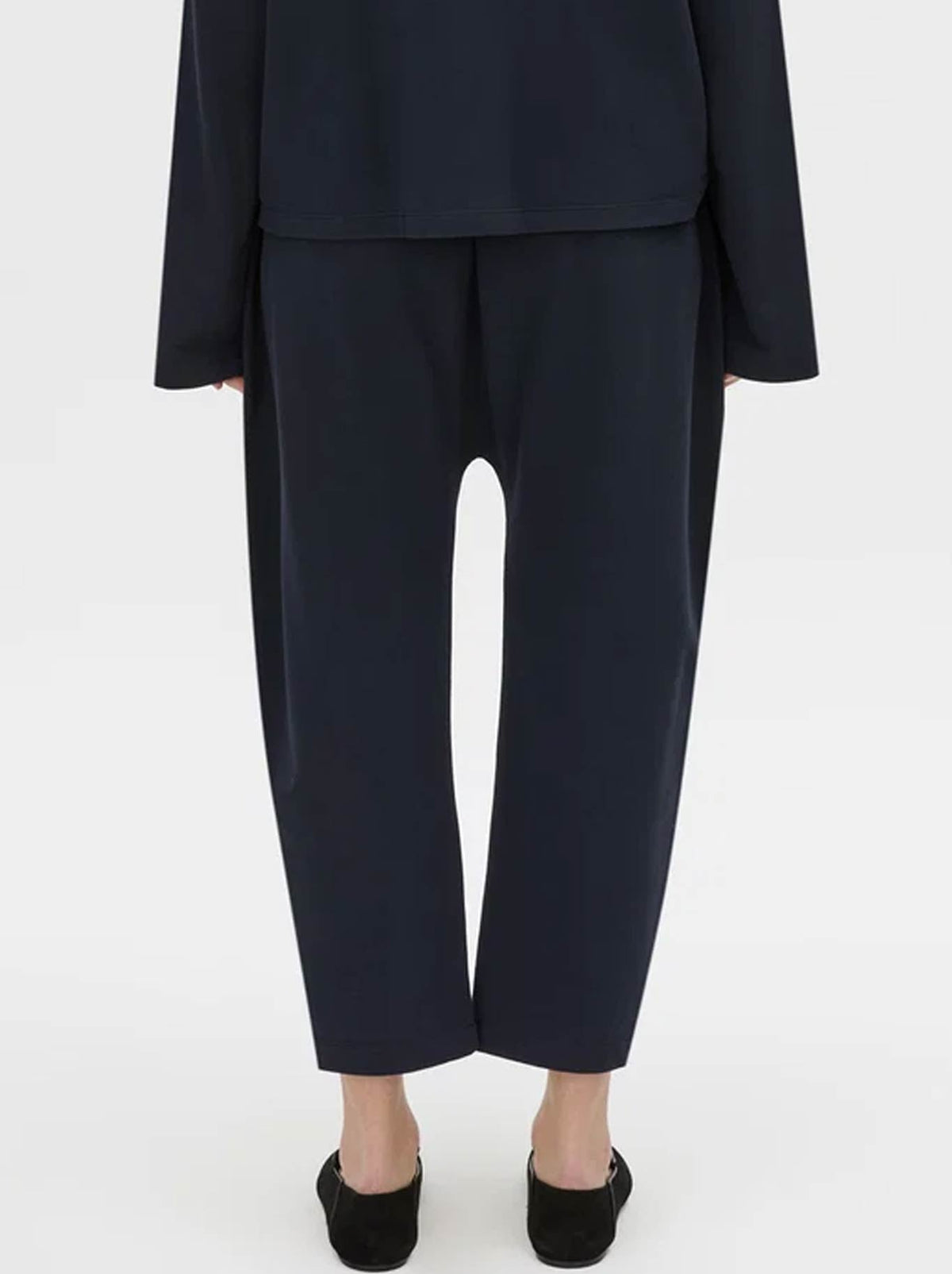 CAMILLA AND MARC MORENO PIQUE TRACK PANT (Navy)
