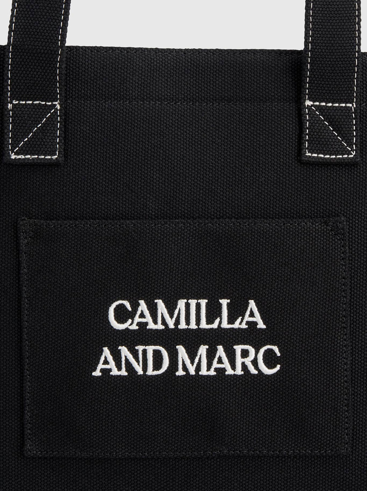 CAMILLA AND MARC CHARLOTTE SHOPPER TOTE (Black White)