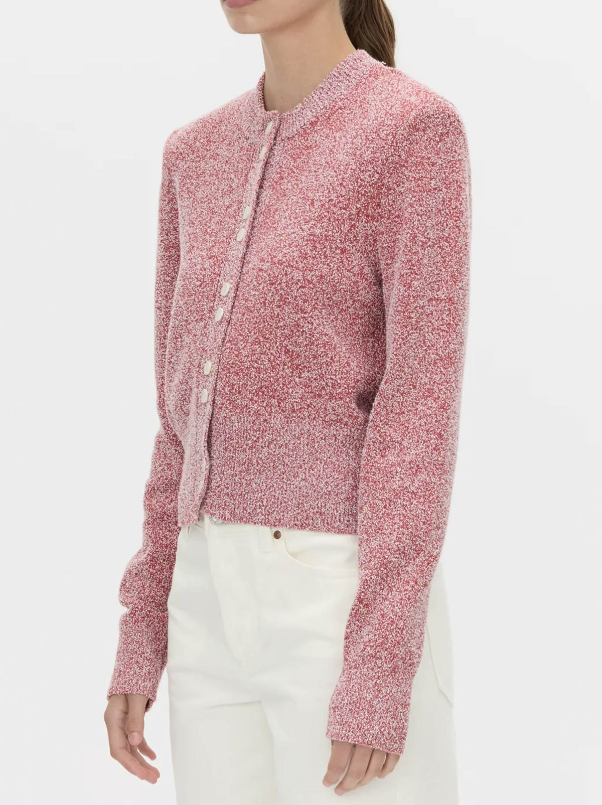 CAMILLA AND MARC SOLEO TEXTURED KNIT CARDIGAN (Water)