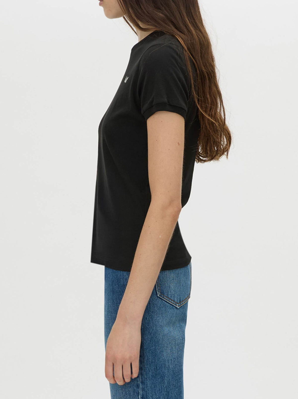 CAMILLA AND MARC BIRDIE FITTED PRINT TEE (Black)