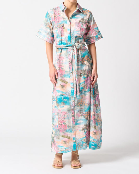 Image of Dresses. Productname: Walnut Melbourne Cannes Dress in Summer On The Med colour by brand - Walnut Melbourne