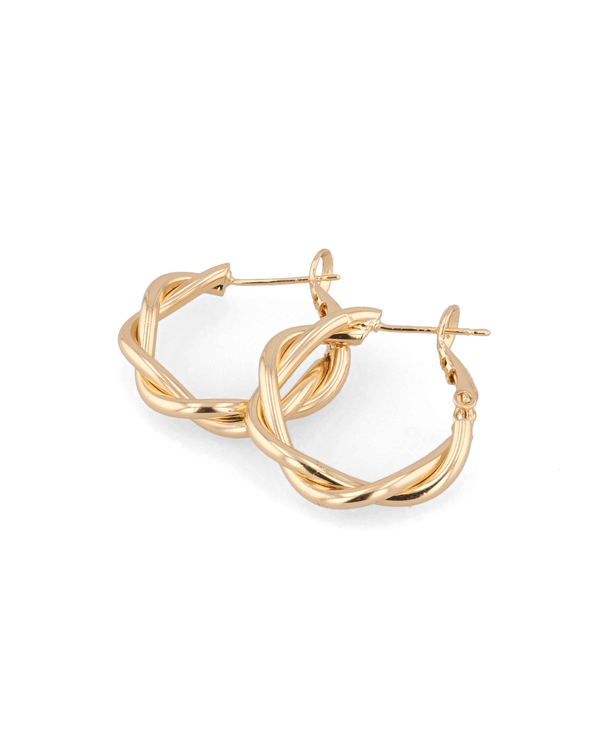 LAVANA Cascade Gold Hoop Earrings