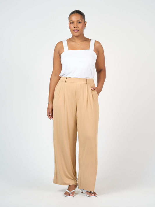 Lou Lou Charli Bamboo Cami (White)