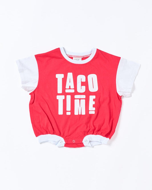 Image of Bodysuits. Productname: Walnut Melbourne Charlie Romper in Taco Time colour by brand - Walnut Melbourne