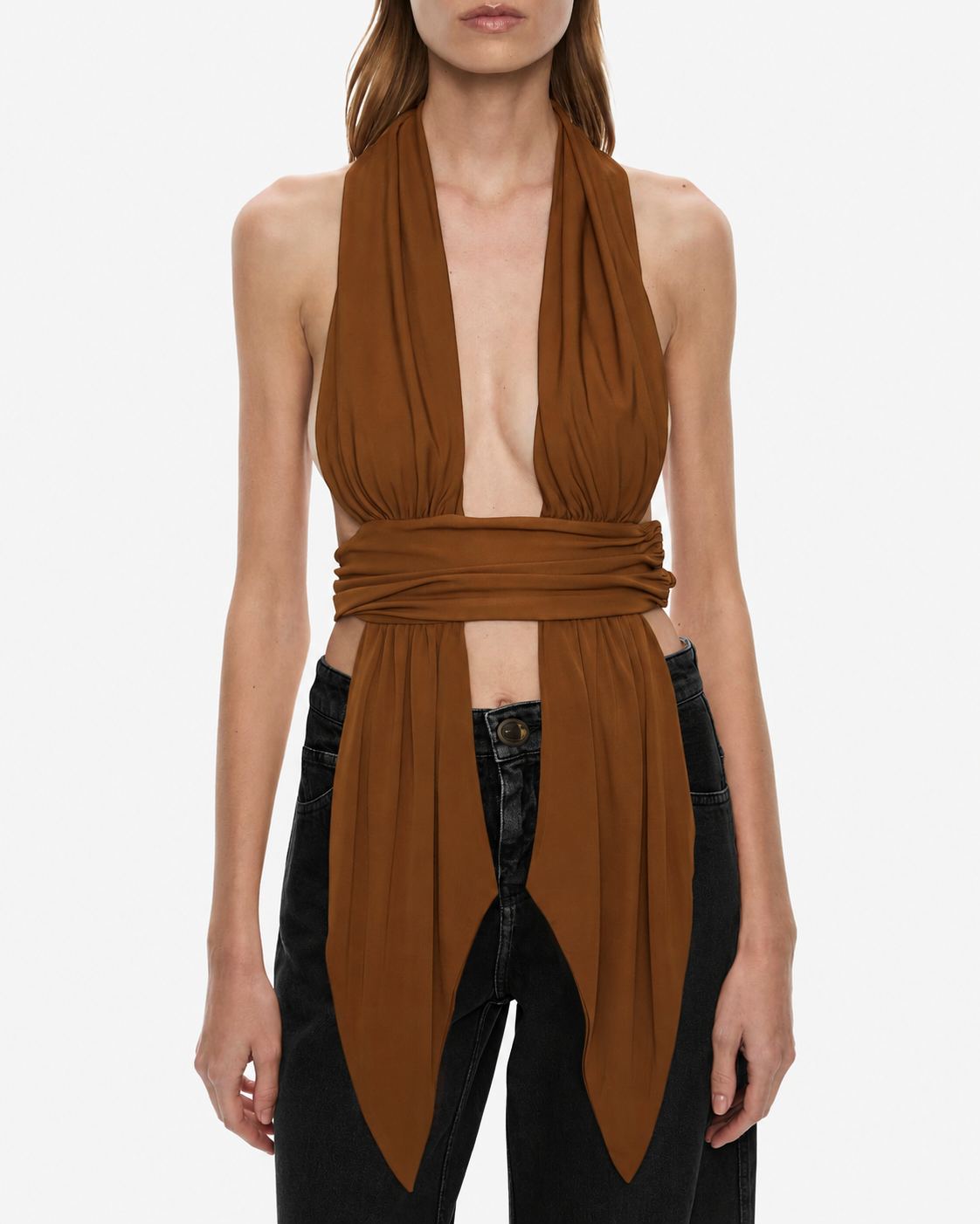 CHRISTOPHER ESBER Relaxed Denim Quartz Jean (Black)